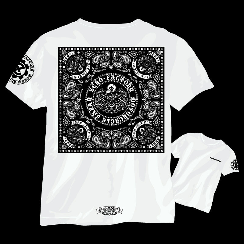 BANDANA Tシャツ -White-
