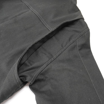 Front Zip Jacket -Black-