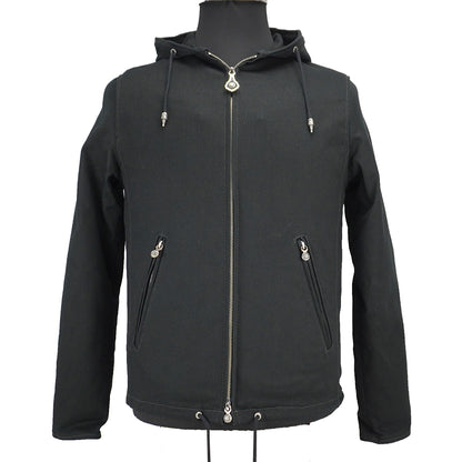 2WAY BLACK TWILL PARKER