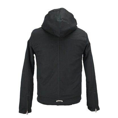 2WAY BLACK TWILL PARKER