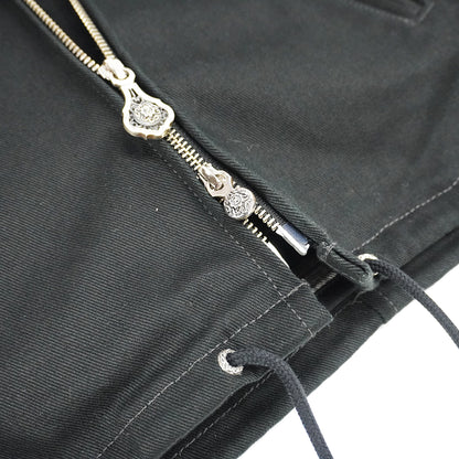2WAY BLACK TWILL PARKER