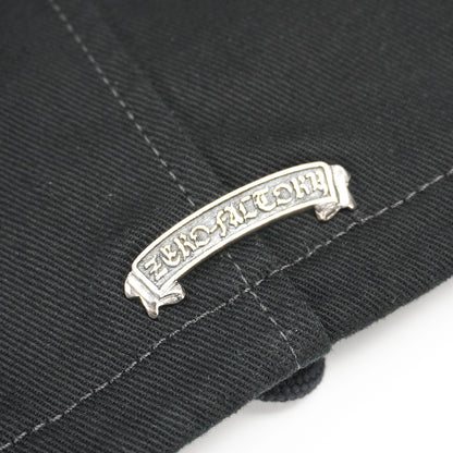 2WAY BLACK TWILL PARKER