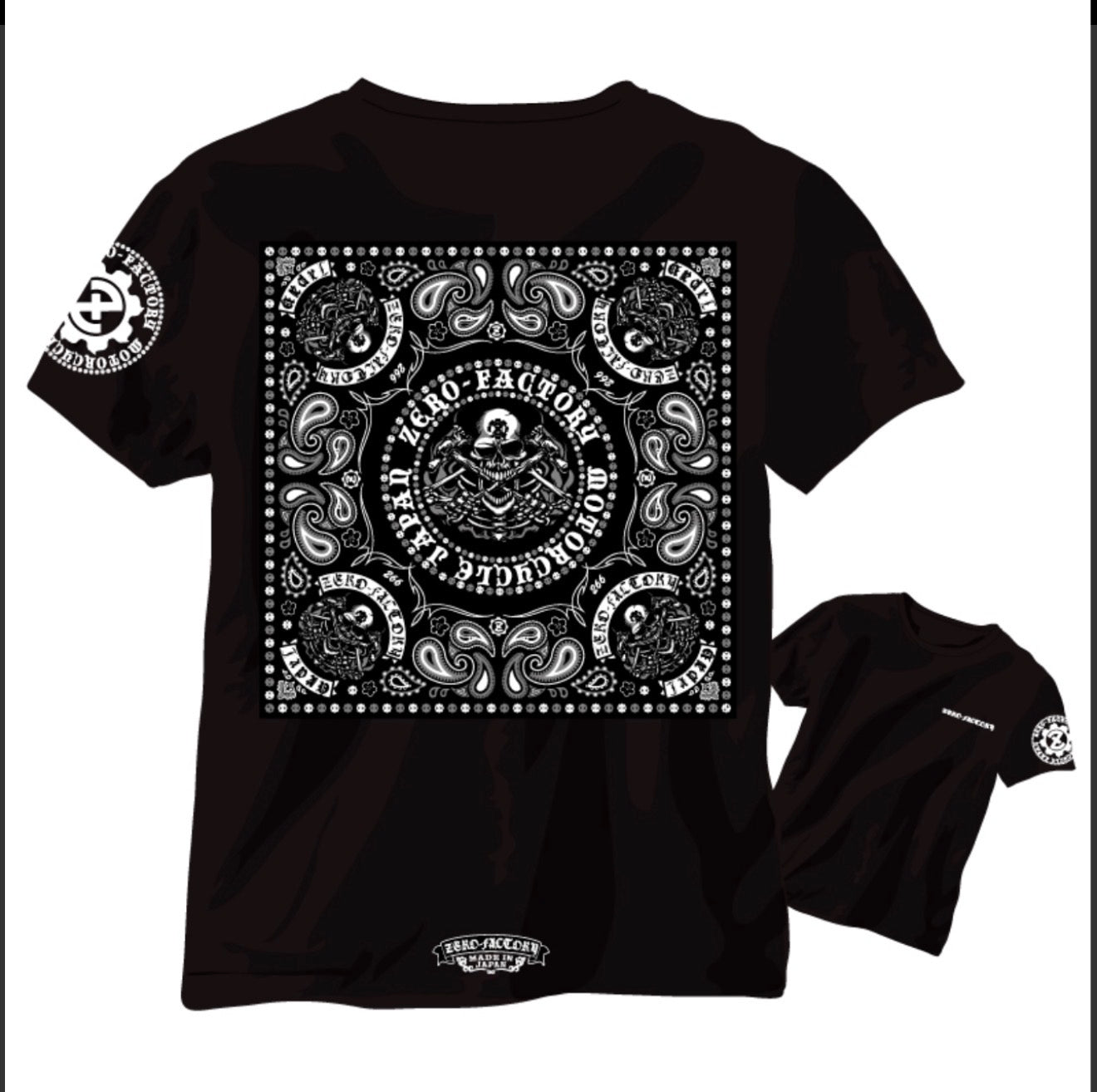 BANDANA Tシャツ -Black-