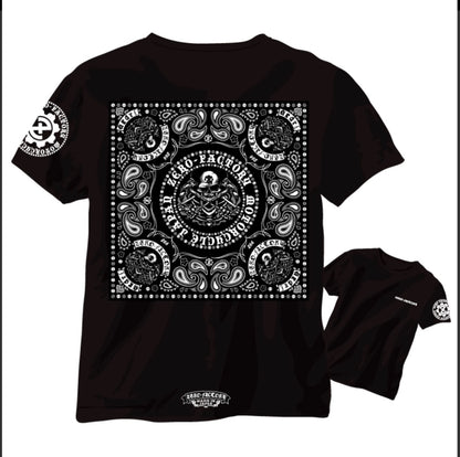BANDANA Tシャツ -Black-