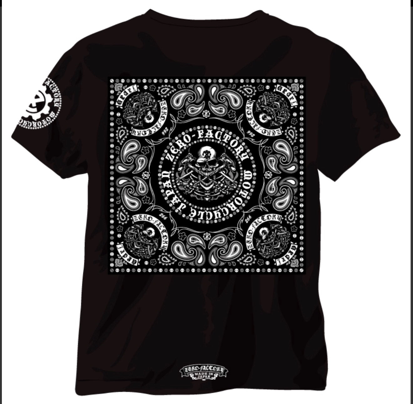 BANDANA Tシャツ -Black-
