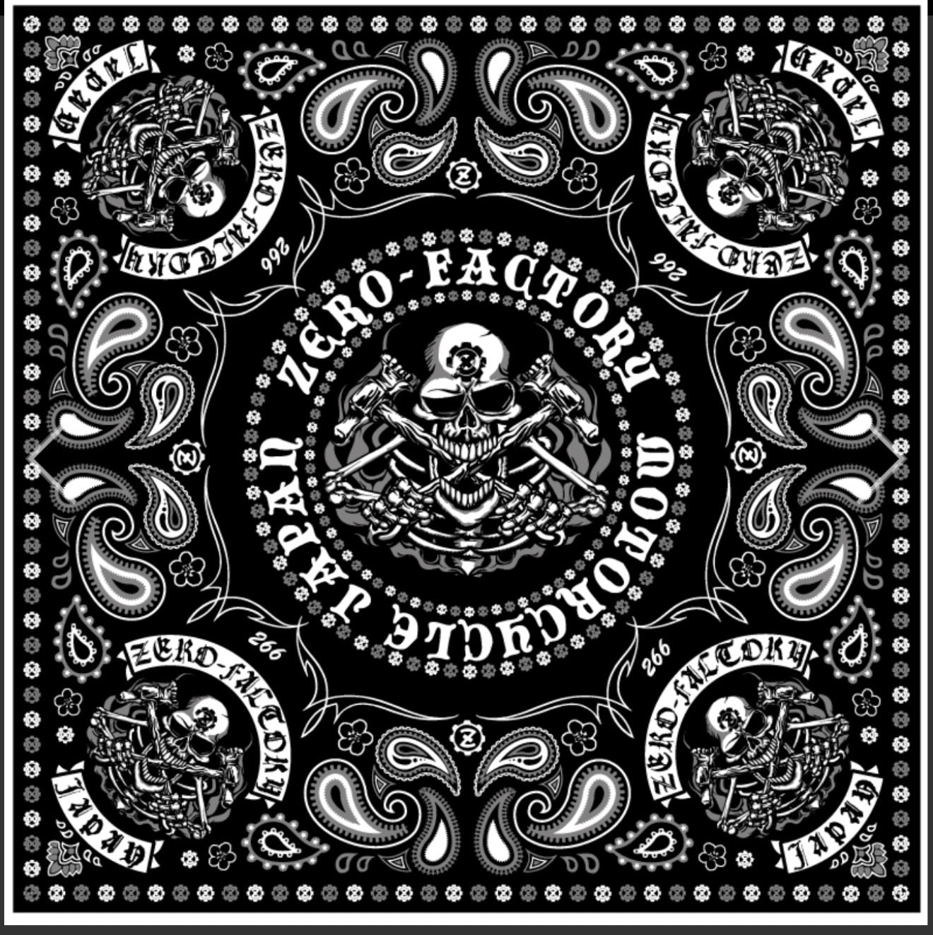 BANDANA Tシャツ -Black-