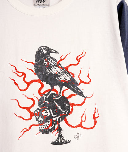 【THE HIGHEST × ZERO-FACTORY 】 3/4Tシャツ -NV-